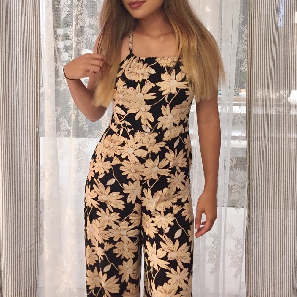 Floral Jumpsuit